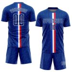 Custom Royal-Red Soccer Jersey Sublimation Uniform for Men - Style 5530 Custom Royal Royal-Red Sublimation Soccer Uniform