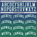 Custom Royal Green Basketball Jersey - Authentic Fade Design, Fashion Fit Custom Royal White-Kelly Green Authentic Fade Fashion