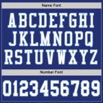 Custom Royal Blue Light Blue Mesh Throwback Football Jersey Authentic Custom Royal White-Light Blue Mesh Authentic Throwback