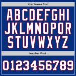 Custom White-Red Authentic Basketball Jersey - Personalized Throwback Style Custom Royal White-Red Authentic Throwback Basketball