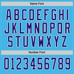 Sky Blue Purple White Custom Hockey Jersey - Personalized Team Apparel Custom Sky Blue Purple-White Hockey Jersey