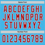 Custom Sky Blue Red White Hockey Jersey for Team or Personal Use - Durable, Comfortable Fit Custom Sky Blue Red-White Hockey