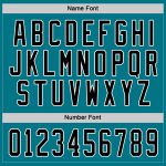 Custom Teal Hockey Jersey | Black and White Design | Personalized Hockey Apparel Custom Teal Black-White Hockey Jersey