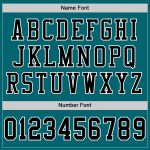 Custom Teal Black White Authentic Football Jersey - Mesh Design for Comfort Custom Teal Black-White Mesh Authentic Football