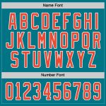 Teal Orange White Custom Hockey Jersey for Men and Women - Personalized Sports Apparel Custom Teal Orange-White Hockey Jersey