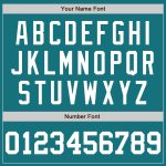 Teal White Authentic Baseball Jersey Custom Style 8558 - Personalized Sports Apparel Custom Teal White Authentic Baseball