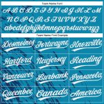 Custom Teal Black White 3D Pattern Authentic Baseball Jersey Custom Teal White-Black 3D Pattern Design Authentic Baseball