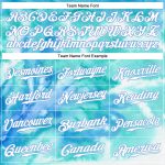 Light Blue White Custom Tie Dye 3D Baseball Jersey for Men and Women, Style 9430 Custom Tie Dye Light Blue-White 3D Authentic