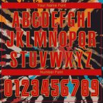 Red and Old Gold Tie Dye Soccer Uniform Jersey - Custom Sublimation Design Custom Tie Dye Red-Old Gold Sublimation Soccer