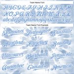 Custom Tie Dye Baseball Jersey 3D Watercolor White Light Blue Authentic Design Custom Tie Dye White-Light Blue 3D Watercolor