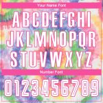 Pink White Tie Dye Soccer Jersey Custom Sublimation Uniform Custom Tie Dye White-Pink Sublimation Soccer Uniform Jersey