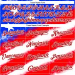3D American Flag Tie Dye Baseball Jersey White-Royal Custom Design Custom Tie Dye White-Royal 3D American Flag Authentic