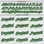 Custom Light Blue Pinstripe Baseball Jersey with Neon Green Raglan Sleeves - Authentic Style Custom White Light Blue Pinstripe