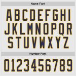 Custom Navy-Gold Hockey Jersey - Personalized White Sports Apparel for Players Custom White Navy-Gold Hockey Jersey