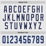 Custom Hockey Jersey - White Navy-Light Blue Design, Personalized Sports Apparel for Teams Custom White Navy-Light Blue Hockey