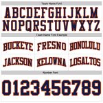 Custom Basketball Shorts - Authentic Throwback in White, Navy, and Orange Custom White Navy-Orange Authentic Throwback Basketball