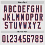 Custom Navy-Orange Hockey Jersey | Personalized White Team Jersey for Fans Custom White Navy-Orange Hockey Jersey