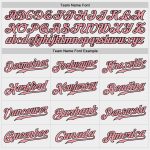 Custom Baseball Jersey - Authentic Pink Black White Design for Men and Women Custom White Pink-Black Authentic Baseball Jersey