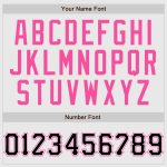 Custom Pink Black Pinstripe Baseball Jersey with Raglan Sleeves - Authentic Design Custom White Pink Pinstripe Black-Pink