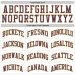 Custom Authentic Basketball Jersey - White Purple Gold Throwback Design Custom White Purple-Gold Authentic Throwback Basketball