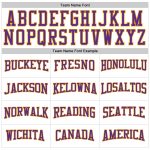 Custom Performance T-Shirt in White Purple Gold - Long Sleeve Athletic Top Custom White Purple-Gold Long Sleeve Performance