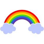 LGBT Pride Custom Rainbow T-Shirt in White Purple Gold for Performance Custom White Purple-Gold Rainbow For Pride LGBT Performance