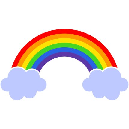 LGBT Pride Custom Rainbow T-Shirt in White Purple Gold for Performance Custom White Purple-Gold Rainbow For Pride LGBT Performance