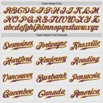Custom White Purple Pinstripe Baseball Jersey with Purple-Gold Raglan Sleeves Custom White Purple Pinstripe Purple-Gold Authentic