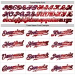 3D American Flag Custom Baseball Jersey - White Red-Royal Authentic Design Custom White Red-Royal 3D American Flag Authentic