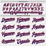 Custom Two Tone Bomber Jacket Red Royal Varsity Letterman Full-Snap Custom White Red-Royal Bomber Full-Snap Varsity Letterman