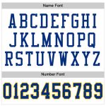 Custom White Royal Gold Mesh Football Jersey - Authentic Throwback Style Custom White Royal-Gold Mesh Authentic Throwback