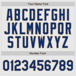 Custom White Royal Pinstripe Authentic Baseball Jersey with Raglan Sleeves in Royal-Old Gold Custom White Royal Pinstripe