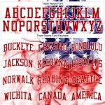 3D American Flag Custom Baseball Jersey - Authentic White and Red Design Custom White White-Red 3D American Flag Authentic