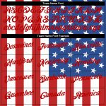 Custom 3D American Flag Performance T-Shirt - White Red - USA Patriot Tee Custom White White-Red 3D American Flag Performance