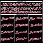 Black Crimson-White V-Neck Cropped Baseball Jersey for Women - Customizable Sportswear Custom Women's Black Crimson-White