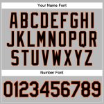 Custom Womens V-Neck Cropped Baseball Jersey Gray Black Orange Custom Women's Gray Black-Orange V-Neck Cropped Baseball Jersey
