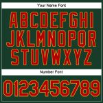 Custom Green Red Gold V-Neck Cropped Baseball Jersey for Women Custom Women's Green Red-Gold V-Neck Cropped Baseball Jersey