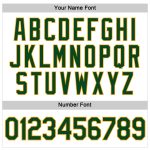 Custom Womens Green Gold V-Neck Cropped Baseball Jersey - White Design Custom Women's White Green-Gold V-Neck Cropped Baseball