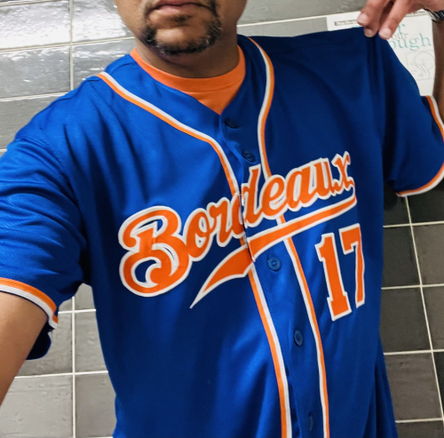 Royal Orange-White Custom Baseball Jersey for Authentic Team Spirit photo review