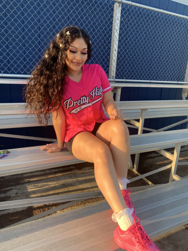 Custom Pink Black White Fade Fashion Baseball Jersey for Adults - Authentic Quality photo review