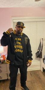 Custom Black and Gold Bomber Jacket for Men - Full-Snap Varsity Letterman Style photo review