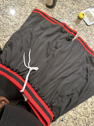 Authentic Custom Basketball Jersey - Black White Old Gold Throwback Style photo review