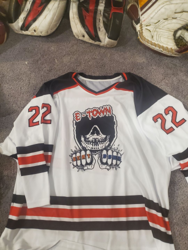 Custom Red and Black Hockey Jersey | Personalized Team Jersey photo review