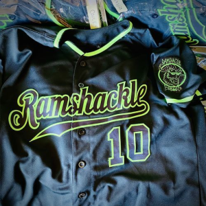 Custom Black Neon Green Baseball Jersey - Authentic Design for Fans photo review