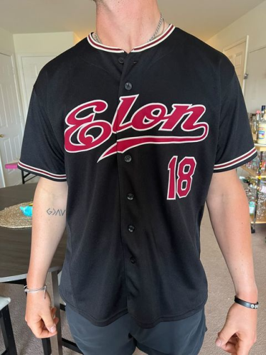 Custom Black Crimson Authentic Baseball Jersey - City Cream Design photo review