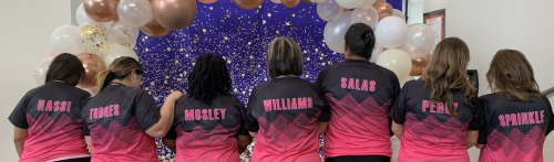Click to view full screen Custom Pink and Black Soccer Uniform Jersey - Sublimation Apparel for Teams photo review
