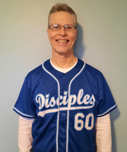 Authentic Baseball Jersey - Custom White Light Blue Design for Fans photo review