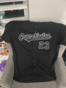 Custom Black-Gray Authentic Baseball Jersey for Men and Women photo review