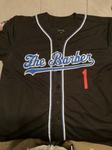 Custom Black and Royal Red Baseball Jersey - Authentic Design for Fans photo review