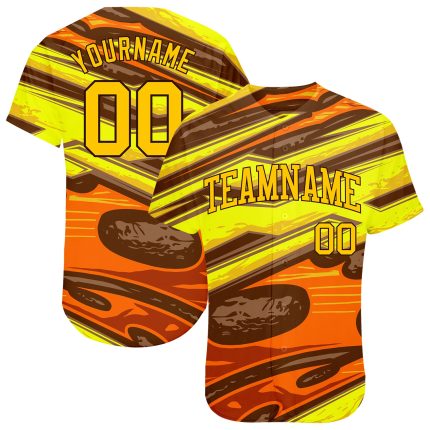 Custom 3D Abstract Baseball Jersey for Sports Team - Personalized Team Apparel Personalized 3D Abstract For Sport Team Baseball